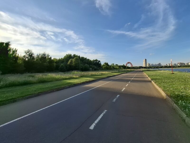 Трасса лыжероллерная Крылатское гребной канал, состояние на 7 июля 2026 по отзыву, фото 2. 